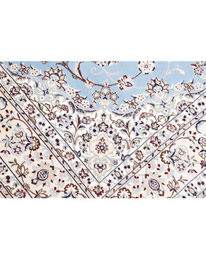 Tappeto Nain 6La Persia bianco grigio 156x235