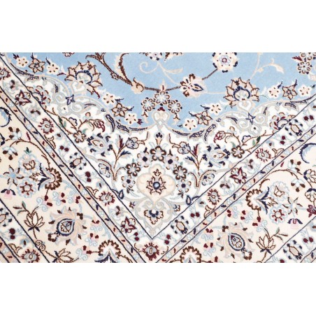 Tappeto Nain 6La Persia bianco grigio 156x235