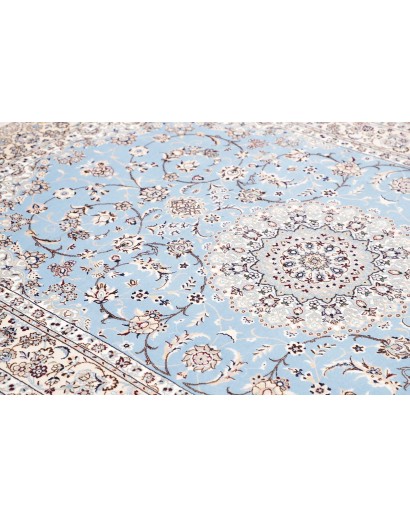 Tappeto Nain 6La Persia bianco grigio 156x235