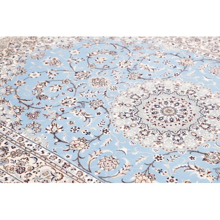 Tappeto Nain 6La Persia bianco grigio 156x235