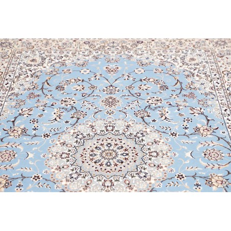 Tappeto Nain 6La Persia bianco grigio 156x235