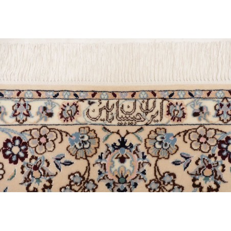 Tappeto Nain 6La Persia bianco grigio 156x235