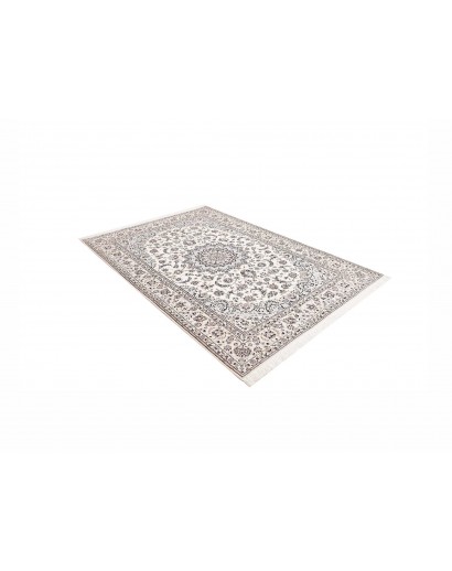 Tappeto Nain 6La Persia bianco grigio 160x231