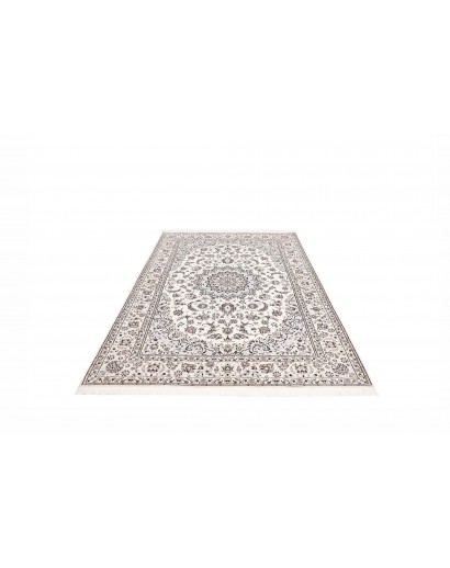 Tappeto Nain 6La Persia bianco grigio 160x231