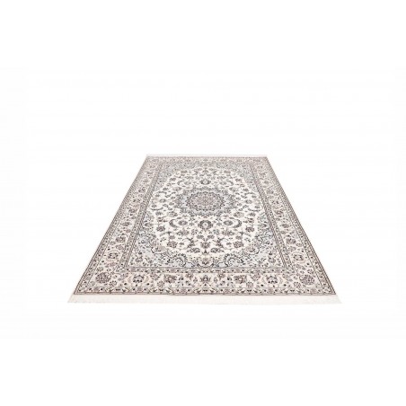 Tappeto Nain 6La Persia bianco grigio 160x231