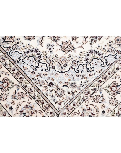Tappeto Nain 6La Persia bianco grigio 160x231