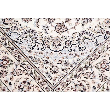 Tappeto Nain 6La Persia bianco grigio 160x231