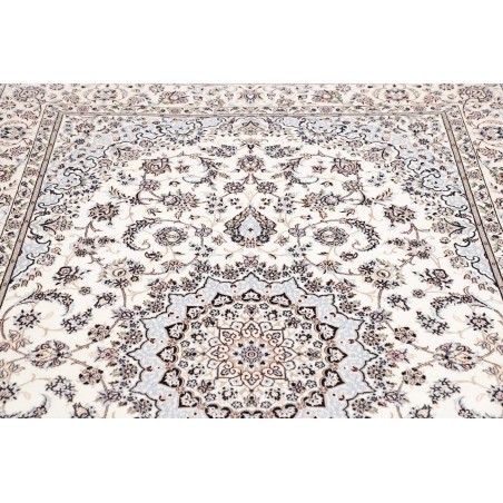 Tappeto Nain 6La Persia bianco grigio 160x231