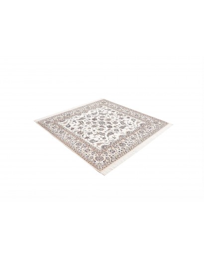 Tappeto Nain 6La Persia bianco grigio 156x161