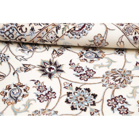 Tappeto Nain 6La Persia bianco grigio 156x161