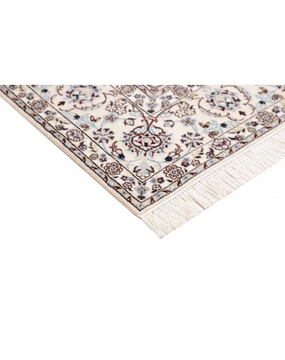 Tappeto Nain 6La Persia bianco grigio 164x163