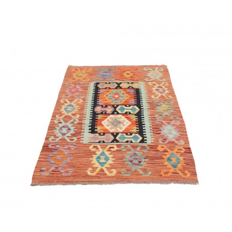 Tappeto Kilim Afghanistan marrone 100x144
