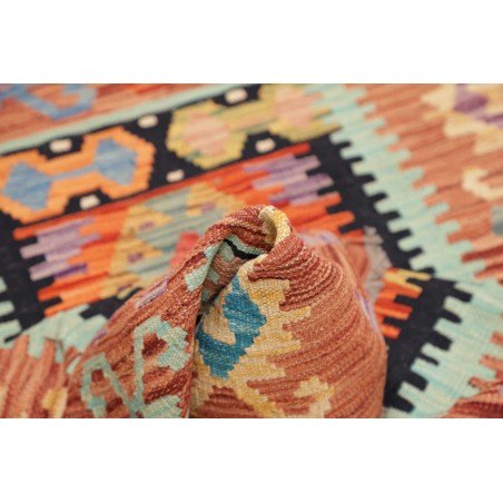 Tappeto Kilim Afghanistan marrone 100x144