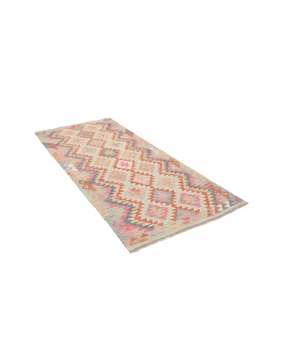 Tappeto Kilim Afghanistan beige giallo 97x207