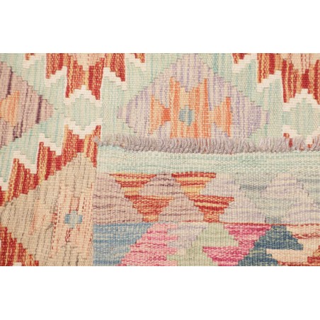 Tappeto Kilim Afghanistan beige giallo 97x207