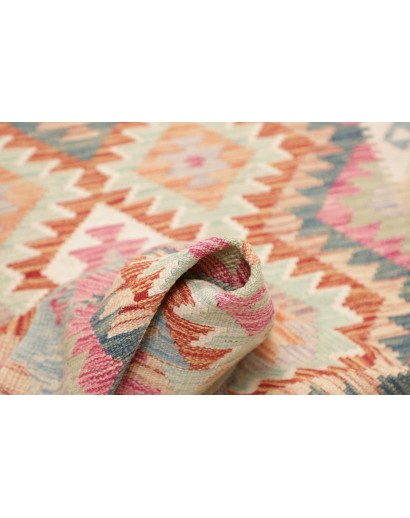 Tappeto Kilim Afghanistan beige giallo 97x207