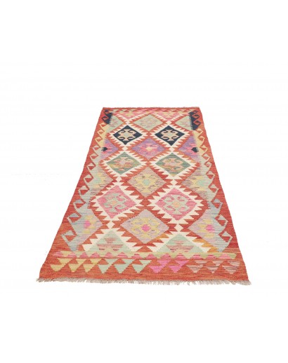 Tappeto Kilim Afghanistan beige marrone 95x200