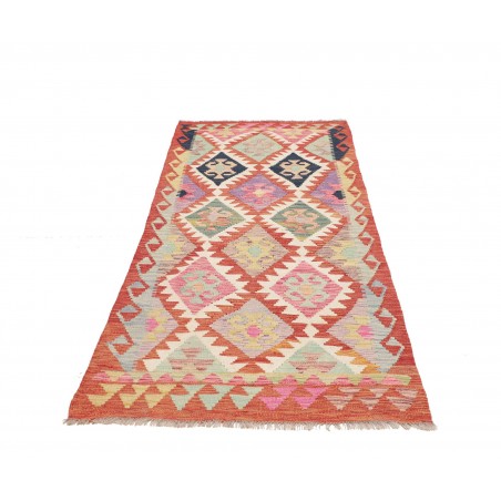 Tappeto Kilim Afghanistan beige marrone 95x200