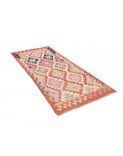 Tappeto Kilim Afghanistan beige marrone 95x200