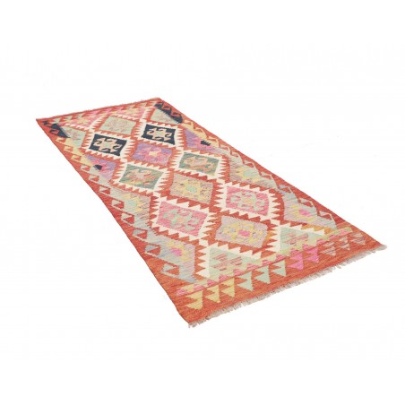 Tappeto Kilim Afghanistan beige marrone 95x200