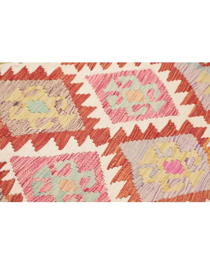 Tappeto Kilim Afghanistan beige marrone 95x200