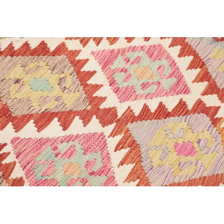 Tappeto Kilim Afghanistan beige marrone 95x200