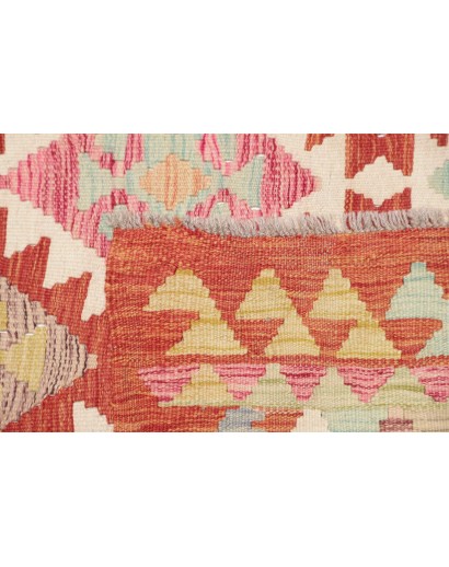 Tappeto Kilim Afghanistan beige marrone 95x200