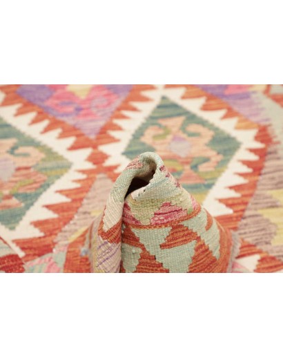 Tappeto Kilim Afghanistan beige marrone 95x200
