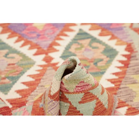 Tappeto Kilim Afghanistan beige marrone 95x200