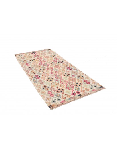 Tappeto Kilim Afghanistan giallo marrone 100x203