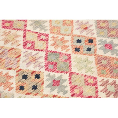 Tappeto Kilim Afghanistan giallo marrone 100x203