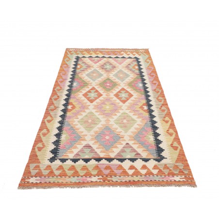 Tappeto Kilim Afghanistan beige marrone 97x206