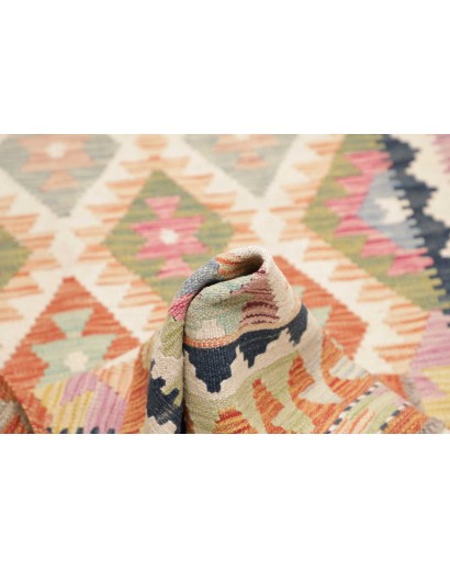 Tappeto Kilim Afghanistan beige marrone 97x206