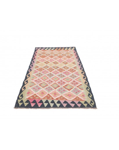 Tappeto Kilim Afghanistan beige giallo 104x197