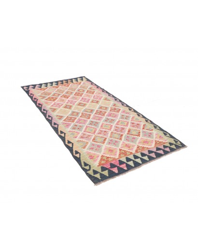 Tappeto Kilim Afghanistan beige giallo 104x197