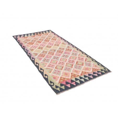 Tappeto Kilim Afghanistan beige giallo 104x197