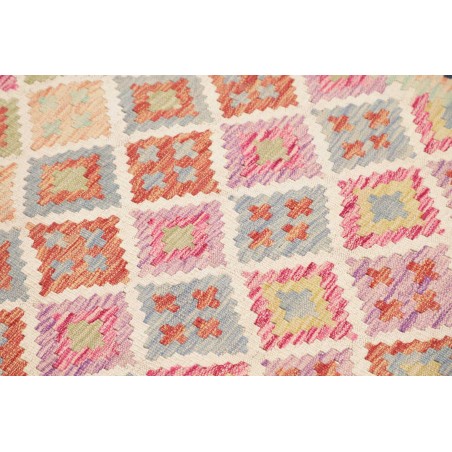 Tappeto Kilim Afghanistan beige giallo 104x197