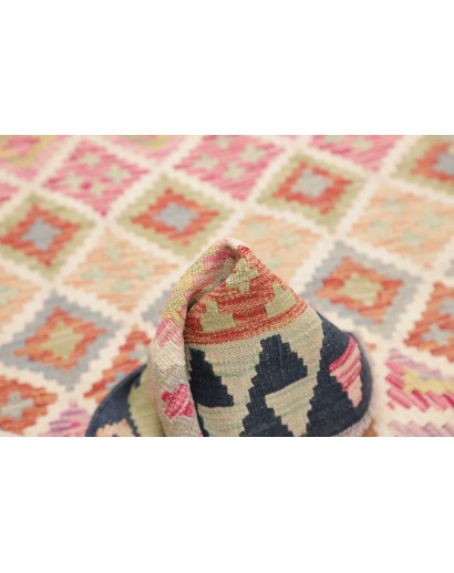 Tappeto Kilim Afghanistan beige giallo 104x197