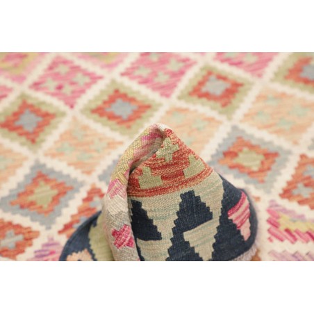 Tappeto Kilim Afghanistan beige giallo 104x197