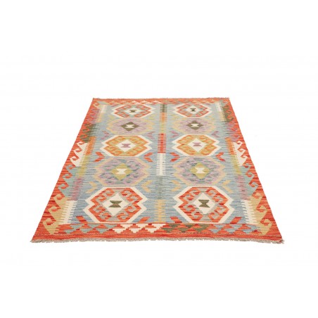 Tappeto Kilim Afghanistan marrone beige 123x180
