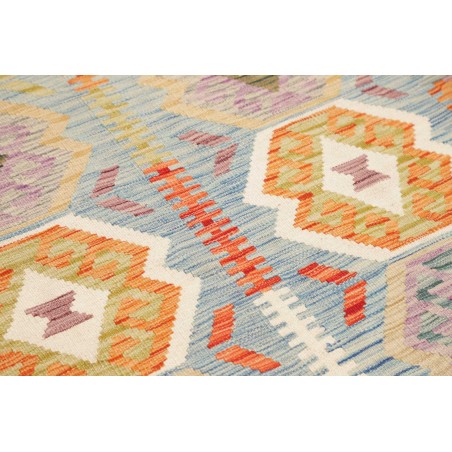 Tappeto Kilim Afghanistan marrone beige 123x180