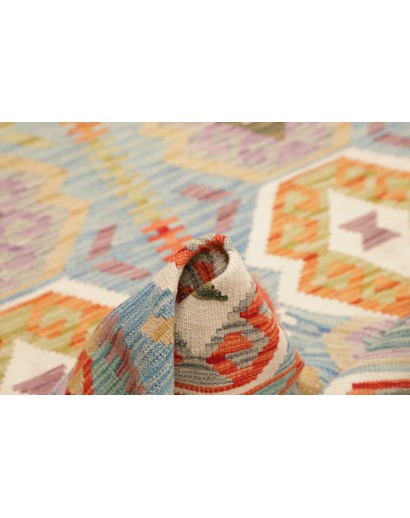 Tappeto Kilim Afghanistan marrone beige 123x180