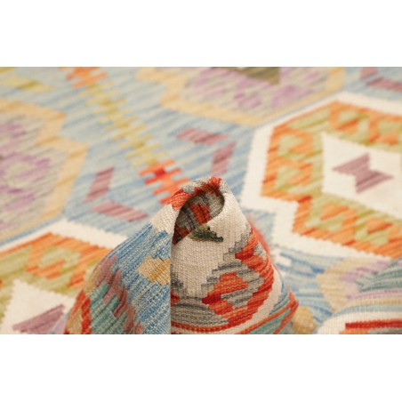 Tappeto Kilim Afghanistan marrone beige 123x180
