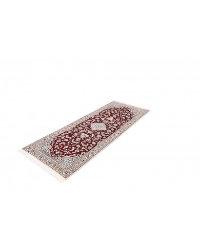 Tappeto Nain 6La Persia bianco marrone 81x211