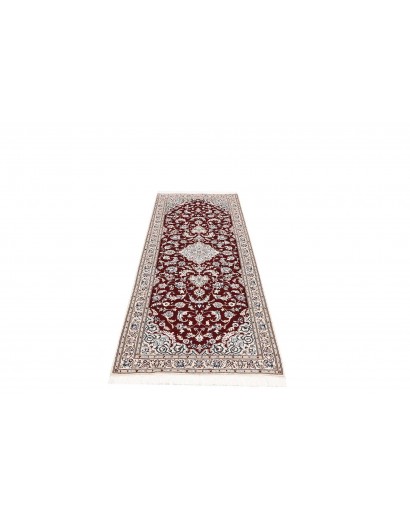 Tappeto Nain 6La Persia bianco marrone 81x211