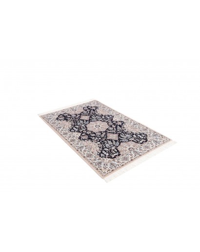 Tappeto Nain 6La Persia bianco grigio 104x158