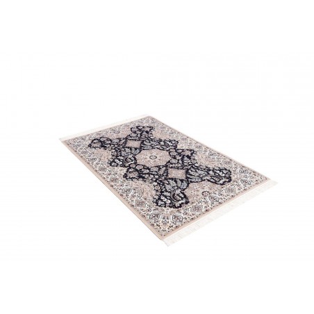 Tappeto Nain 6La Persia bianco grigio 104x158