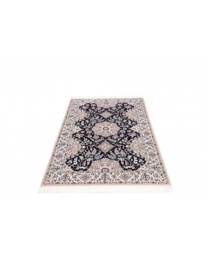 Tappeto Nain 6La Persia bianco grigio 104x158