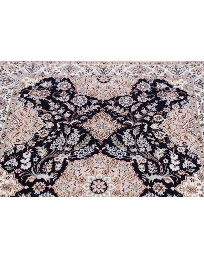 Tappeto Nain 6La Persia bianco grigio 104x158