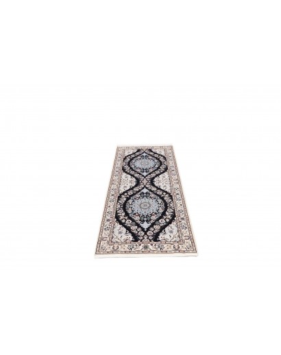 Tappeto Nain 6La Persia beige grigio 73x175